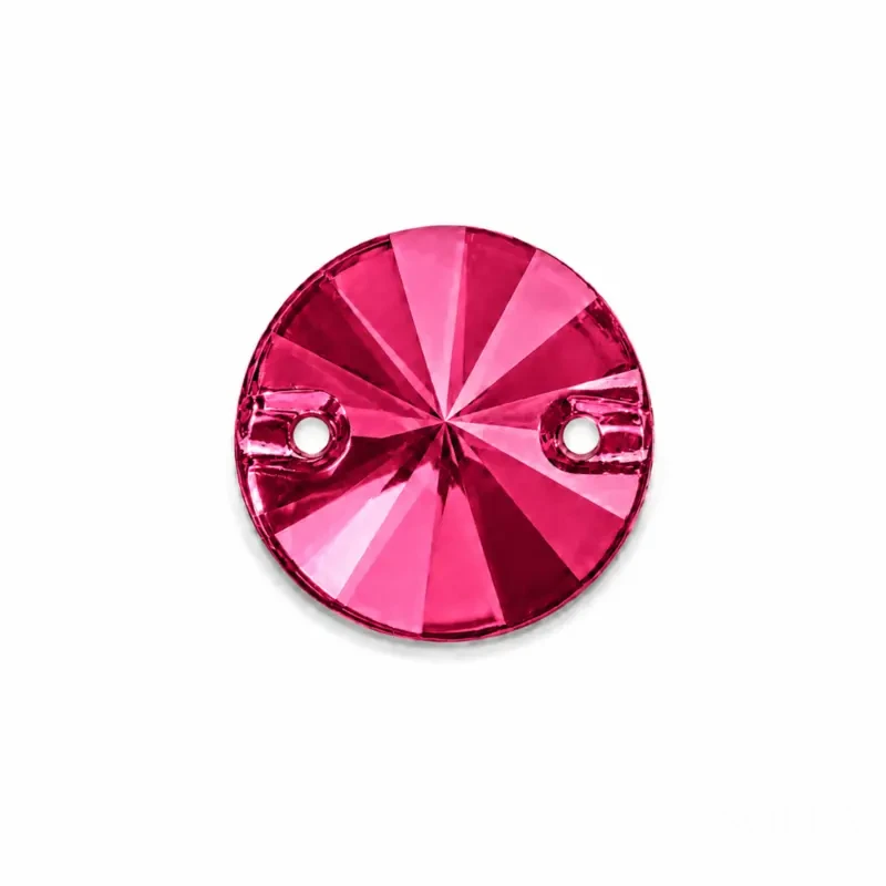 Пришивные стразы Rivoli Pink 14mm