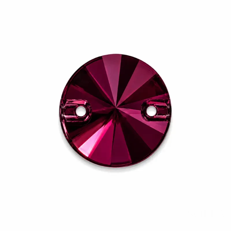 Пришивные стразы Rivoli Amethyst 12mm