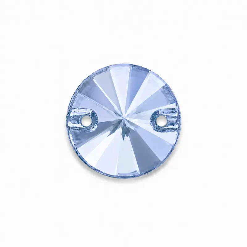Пришивные стразы Rivoli Light Sapphire 10mm