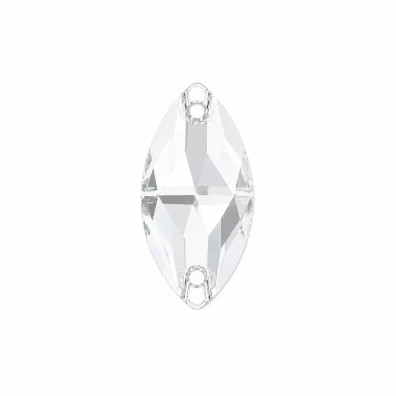 Пришивные стразы Navette Crystal 12*6мм