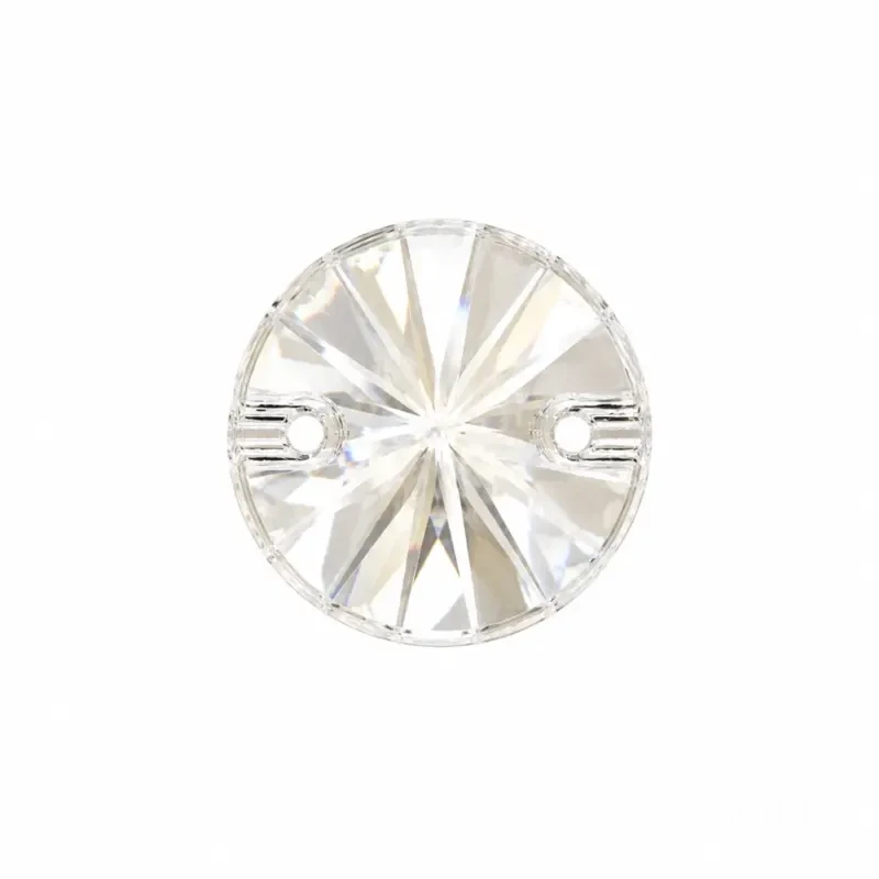Пришивные стразы Rivoli White Delite 10mm