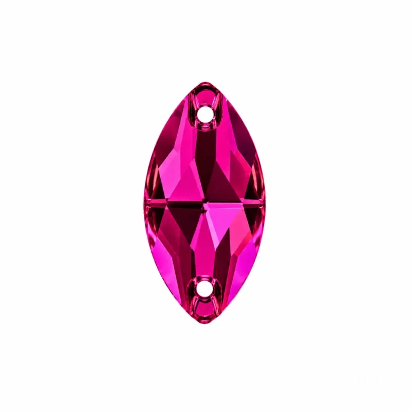 Пришивные стразы Navette Astra Pink 18*9мм