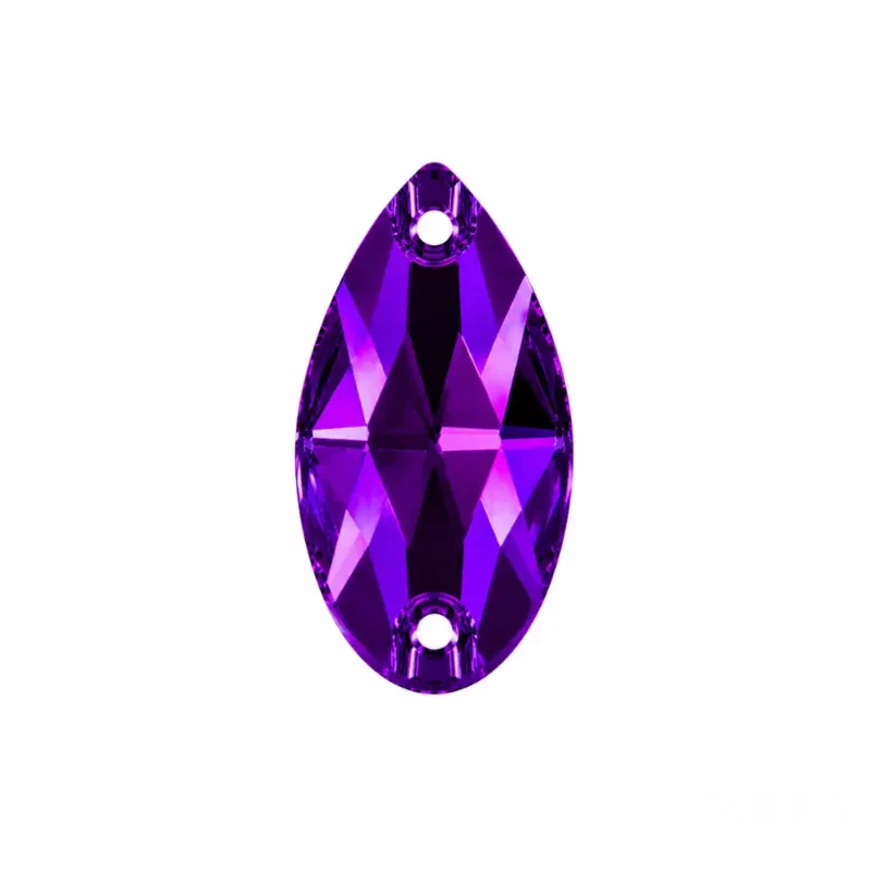 Пришивные стразы Drop Violet 18*11мм