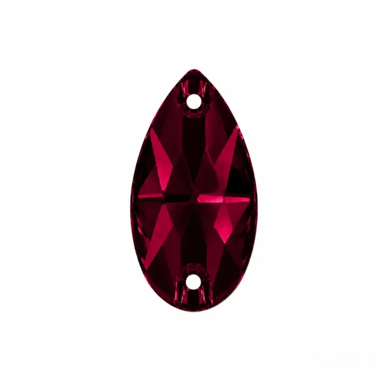 Пришивные стразы Drop Amethyst 18*11мм