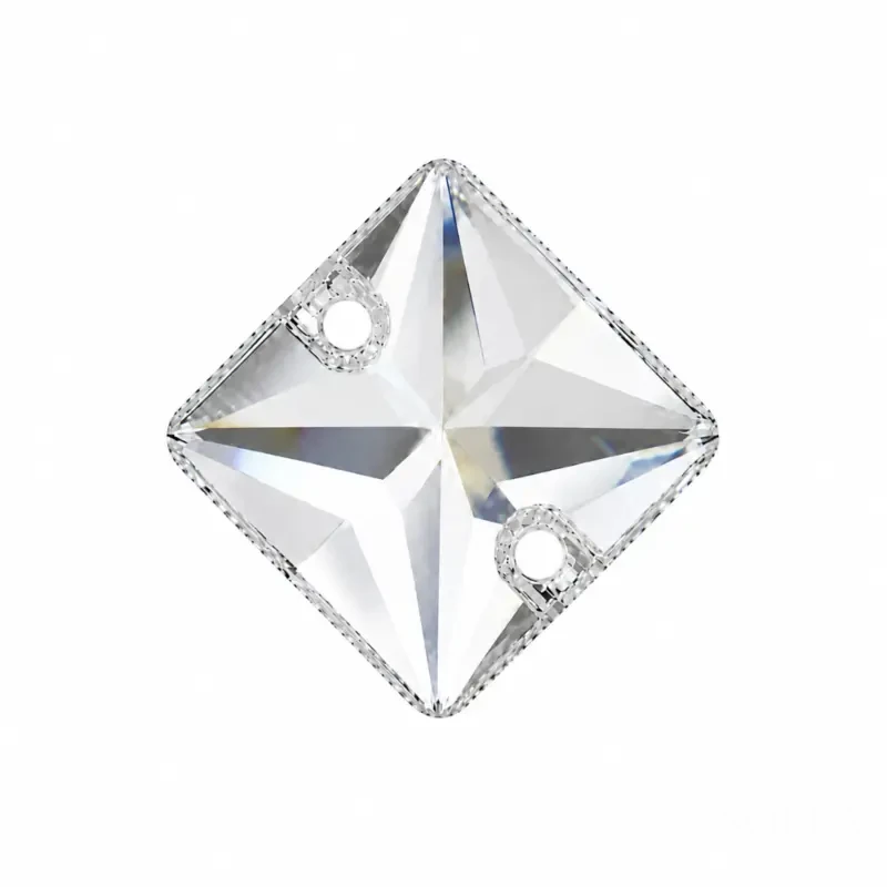 Пришивные стразы Square Crystal 14*14мм