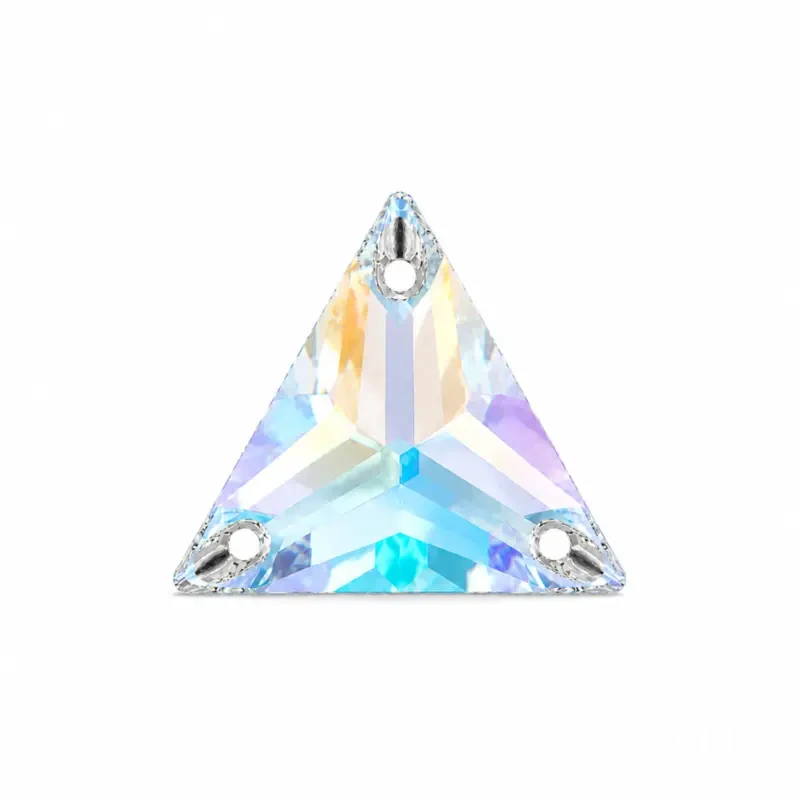Пришивные стразы Trifle Crystal AB 12*12мм