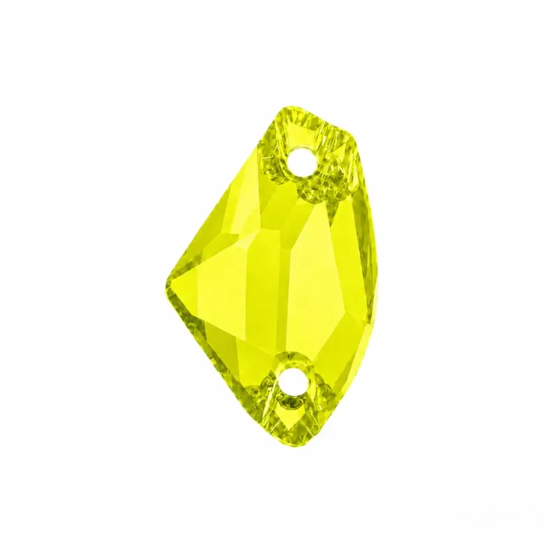 Пришивные стразы Galactic Citrine 19*12mm