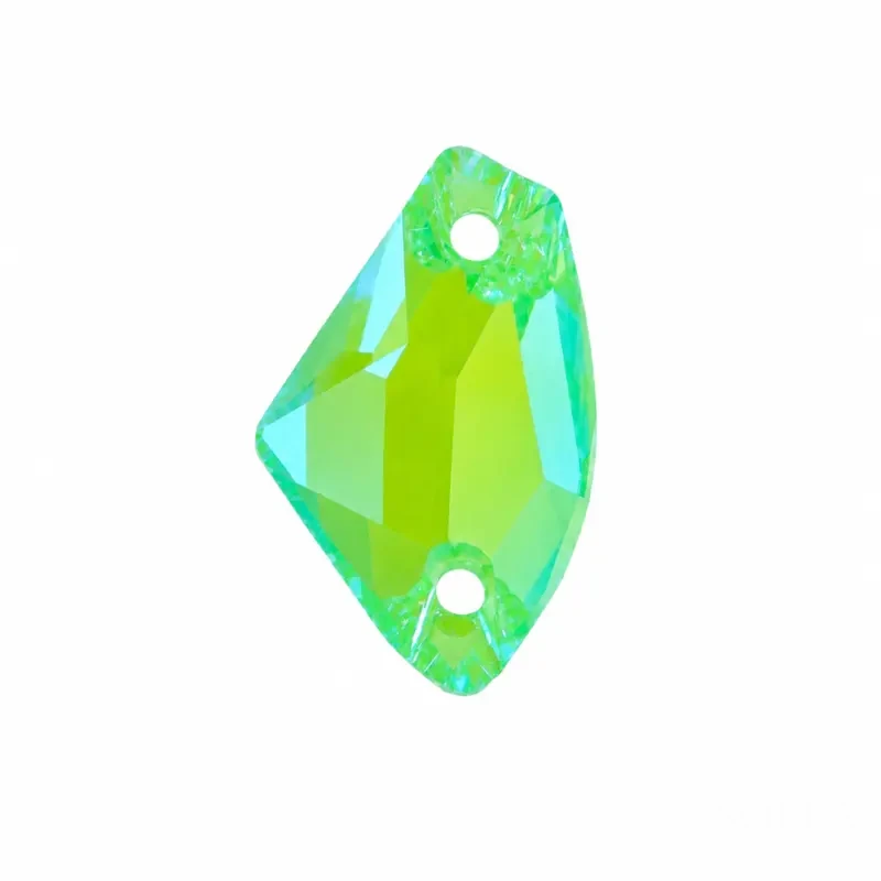 Пришивные стразы Galactic Neon Green 19*12mm