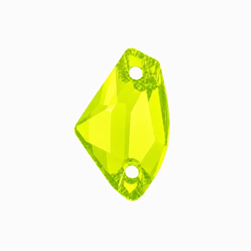 Пришивные стразы Galactic Neon Citrine 19*12mm