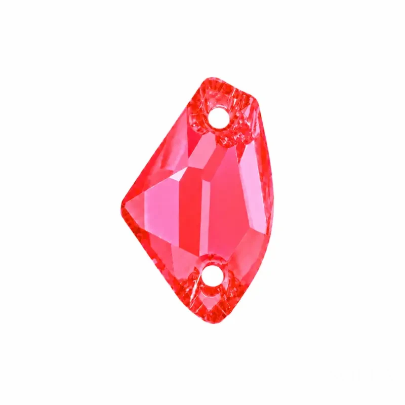 Пришивные стразы Galactic Neon Coral 14*9mm