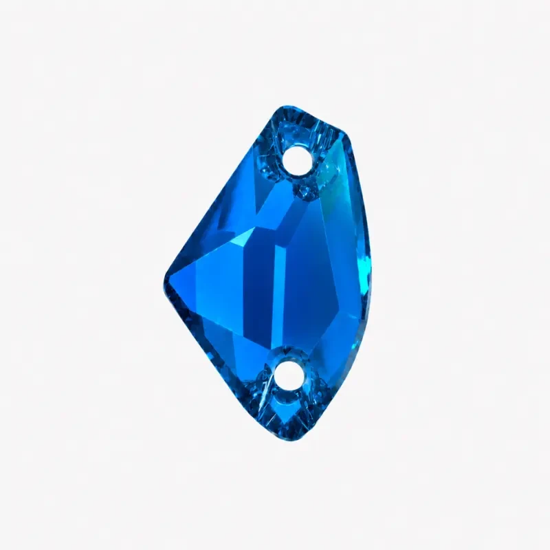 Пришивные стразы Galactic Neon Blue 14*9mm