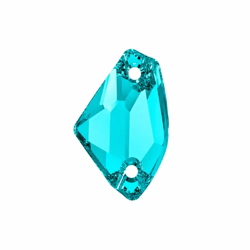 Пришивные стразы Galactic Turquoise 14*9mm