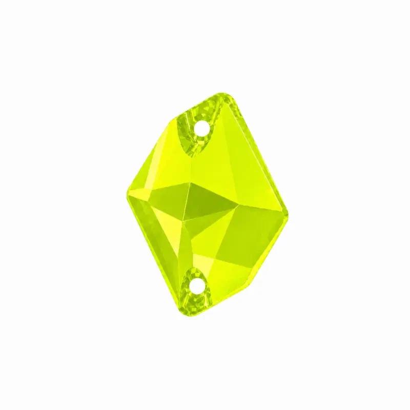 Пришивные стразы Cosmic Neon Citrine 14*11mm