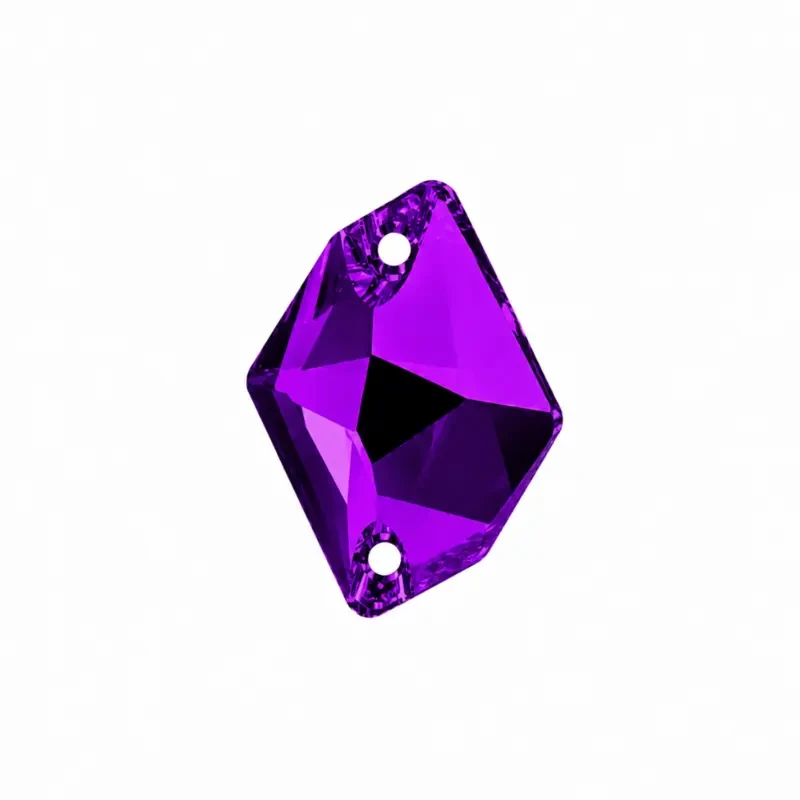 Пришивные стразы Cosmic Violet 17*13mm